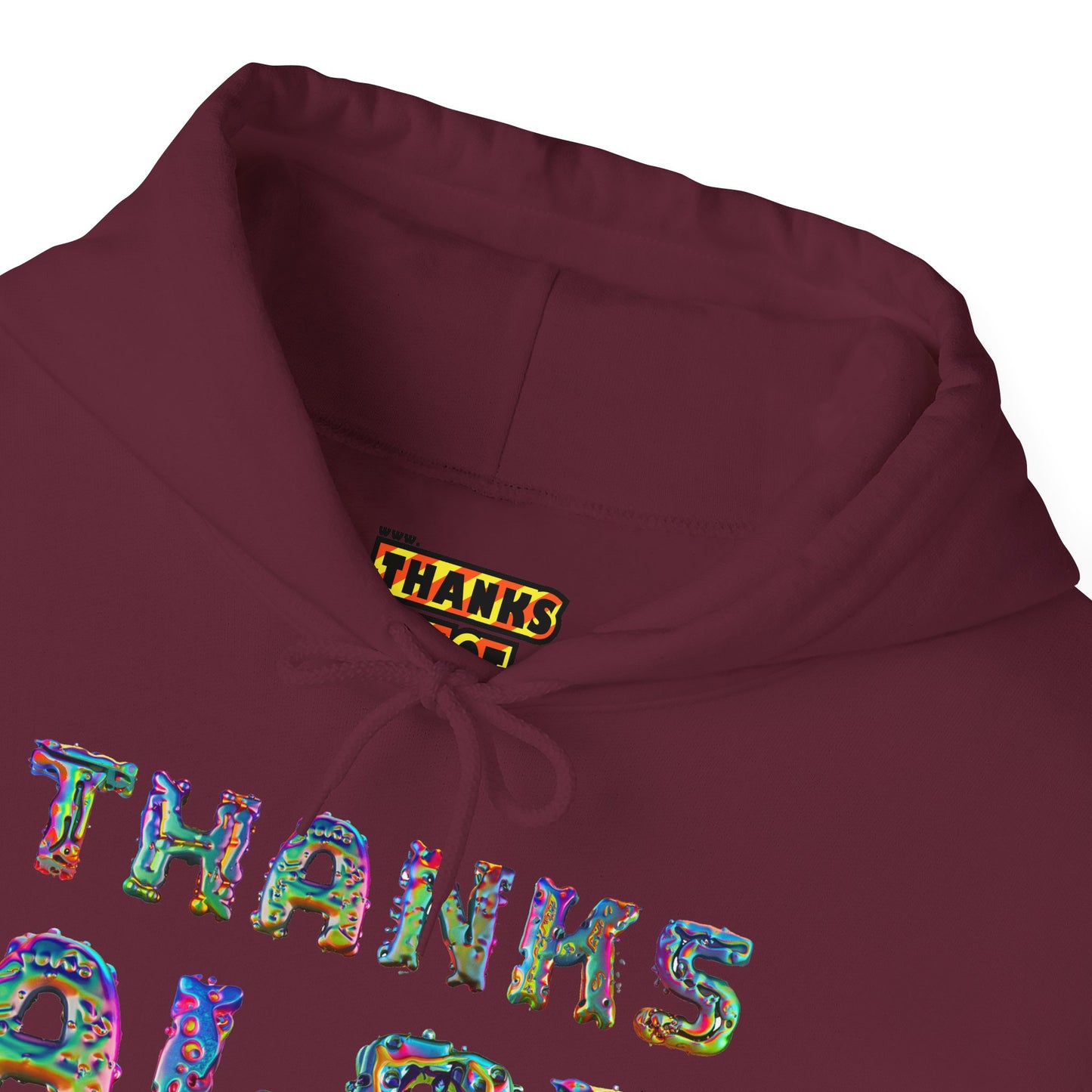 Thanks Alot Graphic Hooded Sweatshirt
